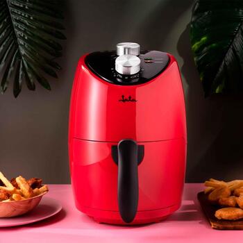 Jata Gaisa fritieris JEFR1222, 1000 W, 2L, 30 min, 80-200°C, automātiskā izslēgšanās, nelīpošais grozs (JEFR1222)