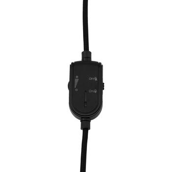 White Shark SPARROW GH-2443, 165g, 32Ω, 40mm, 20-20000Hz, 2m, 2 skaļruņi, noņemams mikrofons, 3.5mm (SPARROW BLACK)
