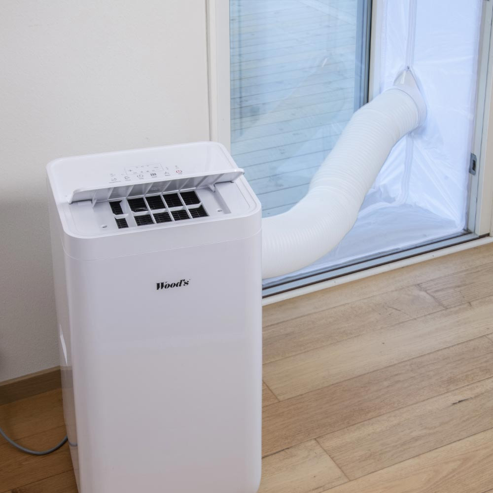 Montāžas komplekts mobilajam gaisa kondicionētājam - durvīm 02124 WOOD‘S (02124)