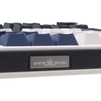 White Shark EXCALIBUR-W GK-007251 US, 97 клавиш, KTT Hot-Swap винные красные переключатели, 1.063кг, RGB подсветка (EXCALIBUR-W)