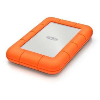 Lacie Внешний HDD 2TB LAC9000298 USB 3.2 Gen 1, 5400 об/мин, оранжевый/серебристый, ударопрочный и водонепроницаемый (LAC9000298)
