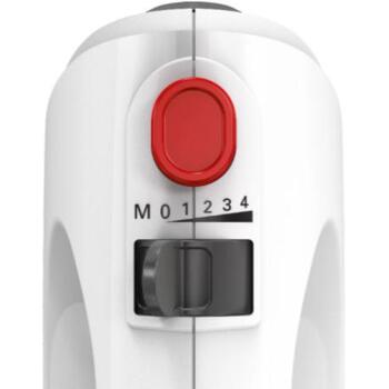 Bosch Миксер CleverMixx MFQ2600G, 375 Вт, 4 скорости, Турбо режим, Белый (MFQ2600G)