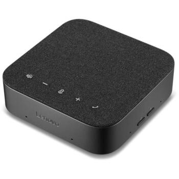 Lenovo Спикерфон 6000 4Y71Q47766, 12ч, Bluetooth 5.3, 8 микрофонов, IP54, черный, USB-C, Windows 10, Windows 11 (4Y71Q47766)