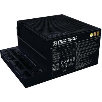 Lian Li Datora barošanas bloks EDGE GOLD 750 G9P.EG0750G.B000.EU, 750W, 80 PLUS Gold, pilnībā modulārs, USB centrmezgls (G9P.EG0750G.B000.EU)