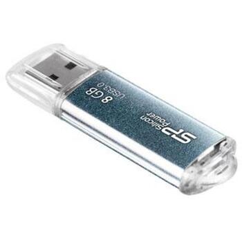 Silicon Power USB флеш-накопитель Marvel M01 SP008GBUF3M01V1B, 8GB, USB 3.0, USB Type-A, синий, пластик, колпачок (SP008GBUF3M01V1B)