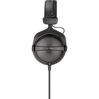 Beyerdynamic наушники DT 770 PRO 32 483664, 32Ом, 5-35000Гц, 1.6м, 3.5мм, адаптер 6.35мм, закрытые, стерео, динамические (483664)