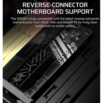 Corsair 3200D RS CC-9011334-WW, Mid-Tower korpuss, 7 sloti, 1x3.5