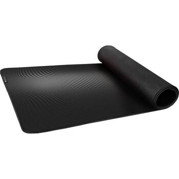 Genesis Carbon 500 Ultra Wave peles paliktnis NPG-1706, 450x1100x2.5mm, melns, pelēks, audums/gumija, neslīdoša pamatne (NPG-1706)