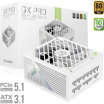 Gamemax PSU GX PRO 750G WH, 750 W, Zelta, Moduļu (GX PRO 750G WH)