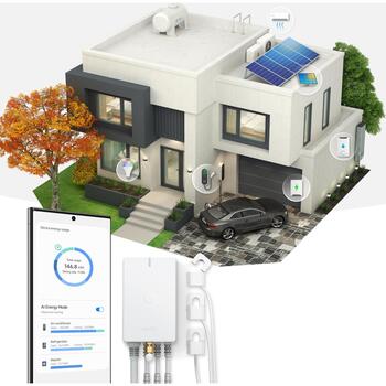 Aeotec Энергометры 8 AEOEZWA046C3A60, 60A, Z-Wave, уведомления на смартфон, мониторинг потребления энергии, измерение напряжения (AEOEZWA046C3A60)