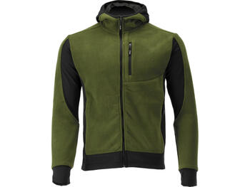 Yato флисовая куртка с капюшоном YT-79191, XL, 188-196 см, 110-118 см, 300 г/м², 100% полиэстер, 5 карманов, молния, категория I (YT-79191)
