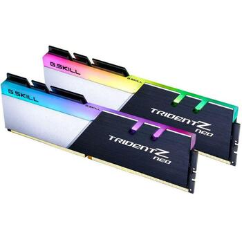 G.Skill память DIMM F4-3600C16D-32GTZNC 32 ГБ, DDR4, 3600 МГц, 288-pin, CAS 16, Двухканальная, Радиатор, RGB подсветка (F4-3600C16D-32GTZNC)