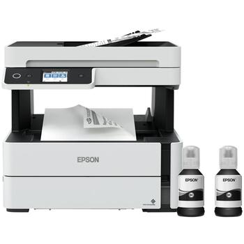 Epson Многофункциональный принтер EcoTank M3170 C11CG92403, 20 стр./мин, 1200 x 2400 dpi, ADF, Wi-Fi, Черный (C11CG92403)