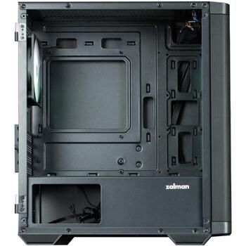 Zalman M4 ARGB x4 Black, M4 Black, 2x2,5'', 1x3,5'', 4 вентилятора, RGB, закаленное стекло, черный (M4 Black)