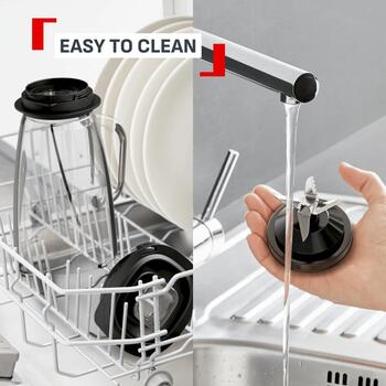 TEFAL Blendforce blenderis, 800 W, melns (BL5958F0)