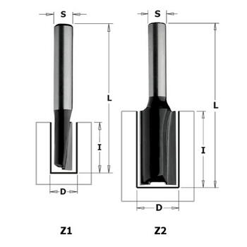 Cmt Frēzes asmens K911-160, 16mm, 25,4mm, 56mm, 8mm, 2, HW, koks (K911-160)