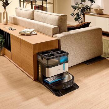Cecotec Conga Z100 робот-пылесос, 20000 Па, 320 мин, 5200 мАч, 3 л, влажная/сухая, Wi-Fi, черный (A01_EU01_114630)