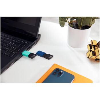 Kingston USB флеш-накопитель DTXM/256GB, 256 GB, USB 3.2 Gen 1, черный/теал, 1 шт, -20 - 85 °C, 0 - 60 °C (DTXM/256GB)