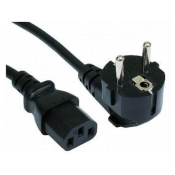 Sbox силовой кабель PC-POWER-CAB, 2м, 6мм, евро тип E/F, IEC C13, 0,5мм2, черный (PC-POWER-CAB)