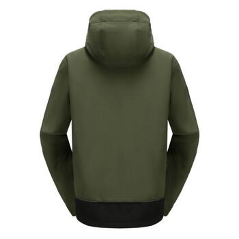 Softshell jaka Acropolis, XL, PESSO, zaļa, ar kapuci (ACROPOLISOGXL)