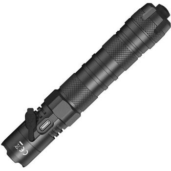 Nitecore MH12V2, rokas lukturis, 1200 lm, 1 lampa, 202 m gaismas attālums, IP68, 1 m triecienizturīgs, USB lādējams, alumīnijs (MH12V2)