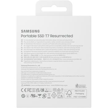 Samsung Внешний SSD MU-PD2T0G/WW, 2000 ГБ, 1050 МБ/с, 1000 МБ/с, USB Type-C, 10 Гбит/с, 256-битный AES, ударопрочный (MU-PD2T0G/WW)