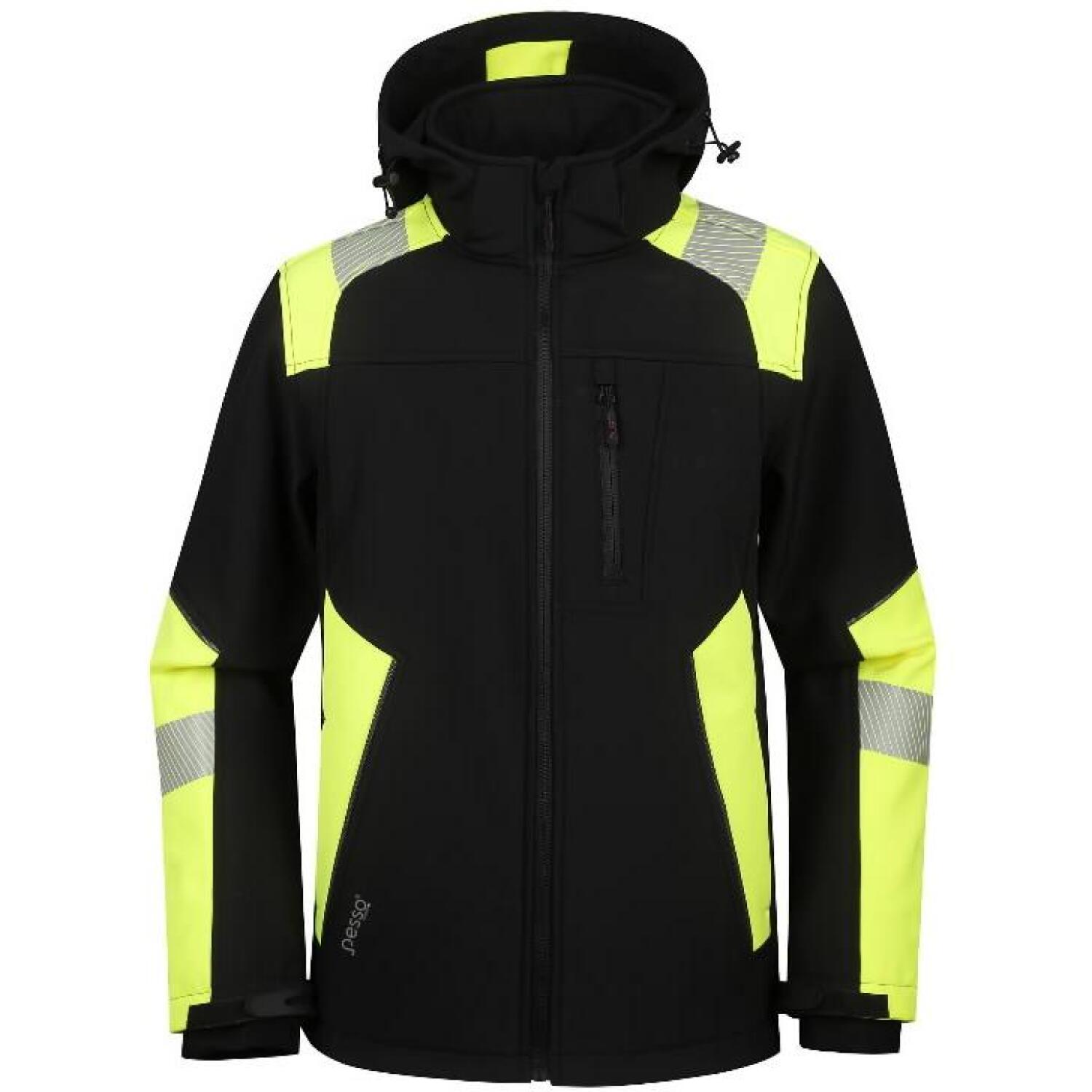 Pesso Softshell куртка Astra ASTRA_5XL&PESSO, 5XL, водоотталкивающая, дышащая, флисовая подкладка, регулируемый капюшон (ASTRA_5XL&PESSO)