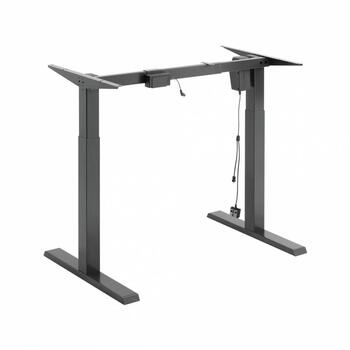 White Shark Spēļu Galds DARK-FORCE, 730-1230mm, 1600x800mm, 25mm, 70kg, elektriskā augstuma regulēšana, pelēks, 2 kājas (DARK-FORCE)