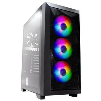 Xilence Корпус XILENT BREEZE XG131, 2xUSB 3.0, ARGB вентиляторы, 360mm радиатор, 350mm GPU, 165mm CPU кулер (XG131)