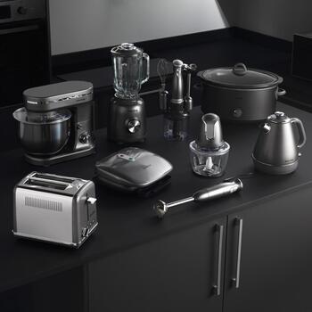 Salter Cosmos ручной миксер EK4249COSVDEEU10, 300 Вт, 5 скоростей, крюки для теста, венчики, турборежим (EK4249COSVDEEU10)