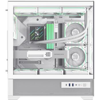 Gamemax Корпус VISTA 2 AW, 2 x 3.5
