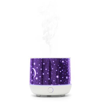 Rio Gaisa mitrinātājs DHNT-EU/1,4, 0.1l, 3-4h, 15m², automātiska izslēgšanās, 7 krāsas LED gaismas (DHNT-EU/1,4)