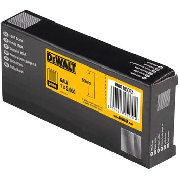 Dewalt Gвозди DNBT1850GZ 50mm, 1.25mm, 18G, оцинкованные, 5000 шт. (DNBT1850GZ)
