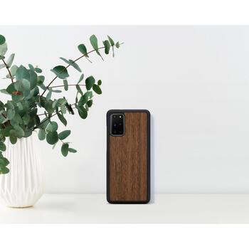 Man&Wood чехол M6620B, коричневый, совместим с Samsung Galaxy S20 Plus, 6.7 дюйма (M6620B)