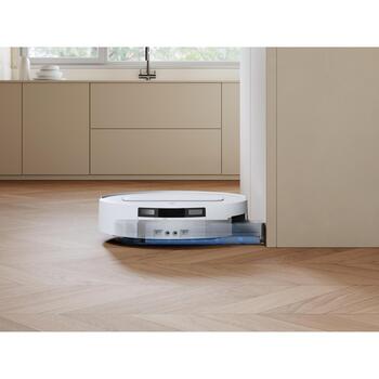 Ecovacs робот-пылесос DEEBOT T90 Max Pro OMNI WH, 40000 Па, 5200 мАч, 257 мин, 2.5 л, 0.11 л, влажная и сухая уборка, док-станция (T90 Max Pro OMNI WH)