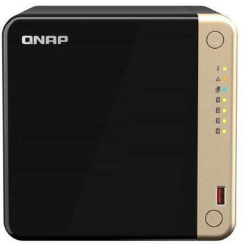 Qnap NAS хранилище TS-464-8G, Intel Celeron N5095 4-ядерный, 8 ГБ ОЗУ, 2.5GbE, 4 отсека, HDMI 1, USB 2.0 2, USB 3.2 2 (TS-464-8G)
