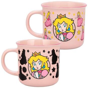 Paladone Super Mario Princess Peach термокружка PP14753NN, 350мл, розовая, дизайн меняется при добавлении горячей жидкости (PP14753NN)