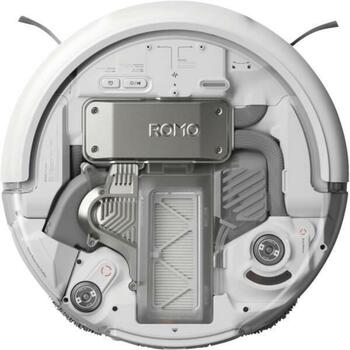 DJI Romo A robots putekļsūcējs ar mitro un sauso tīrīšanu 5000mAh 180min HEPA WiFi putekļu tvertne 0.26L stacija 4L balts (CP.CR.00000054)