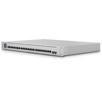 Ubiquiti Управляемый коммутатор 24 PoE USW-Enterprise-24-PoE, 12x10/100/1000 Mbps, 12x100/1000/2500 Mbps, 2xSFP+, 24xPoE+, 550W (USW-Enterprise-24-PoE)