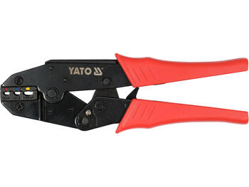 Yato Gofrēšanas knaibles YT-068920, 551 gab, 0.5-6 mm², 22~10 AWG, oglekļa tērauds, PP rokturis, misiņš un PVC (YT-068920)