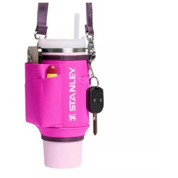 STANLEY Сумка для переноски 2812444081 0,89L фиолетовая, 100% переработанный полиэстер, 3 кармана, карабин для ключей (2812444081)