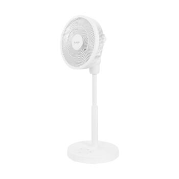 Eurom Vento 3DS Comfort grīdas ventilators gaisa cirkulācijai telpu dzesēšanai 25W 35cm 3D oscilācija 12 ātrumi tālvadība balts (384925)