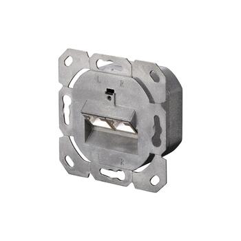 Digitus модульный настенный выход DN-9007-S-1, 2xRJ45, 500MHz, 10GBase-T, с заземлением (DN-9007-S-1)