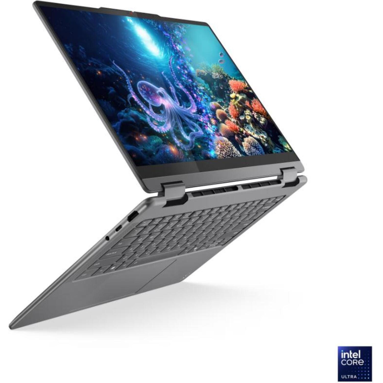 Lenovo Yoga 7 2-in-1 14ILL10 83JQ00FPNT/2Y, 14 дюймов, OLED, 1920x1200, 16ГБ, 512ГБ SSD, Intel Core Ultra 5 226V, Windows 11 Home (83JQ00FPNT/2Y)