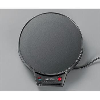 Severin Pankūku panna 2198, 1000 W, 30 cm, melna, regulējams termostats, neslīdošas kājas, vada uzglabāšana (2198)