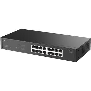 TP-Link коммутатор LS1016G, 16x Gigabit Ethernet, 32 Gbit/s, неуправляемый, настольный или стоечный (LS1016G)