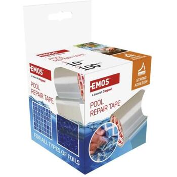 Emos Ремонтная лента F6100, 1м, 100мм, прозрачная, 0.7мм, PVC, UV защита, водонепроницаемая, высокая адгезия (F6100)