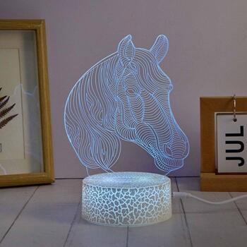 Manta Декоративная лампа SNL116RGB, 5W, 5V, 2m, 3D эффект, 16 цветов, USB типа C, батарейки AA, 3 модели (SNL116RGB)