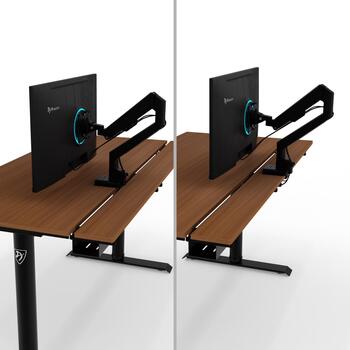 Arozzi Electric Standing Desk | Arena Nordico | Walnut (ARENA-NRD-WLN)