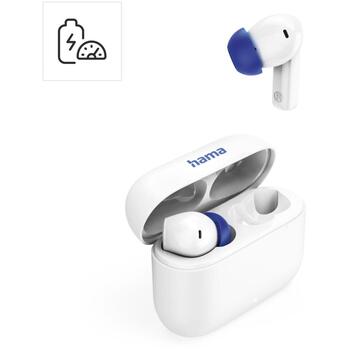Hama 00184179 Passion Clear II, беспроводные наушники, 20-20000 Гц, 96 дБ, 32 Ом, Bluetooth 5.3, ANC, 20 ч, 10 м, USB-C (00184179)